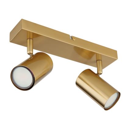 Globo - Φωτιστικό σποτ 2xGU10/35W/230V χρυσό