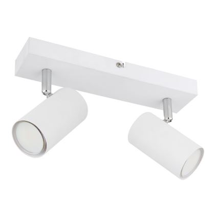 Globo - Σποτ φωτιστικό 2xGU10/35W/230V λευκό