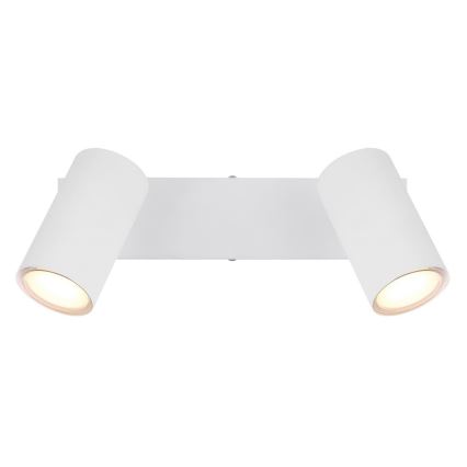 Globo - Σποτ φωτιστικό 2xGU10/35W/230V λευκό