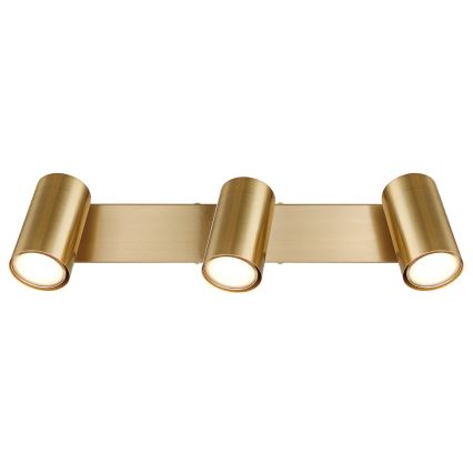 Globo - Φωτιστικό σποτ 3xGU10/35W/230V χρυσό