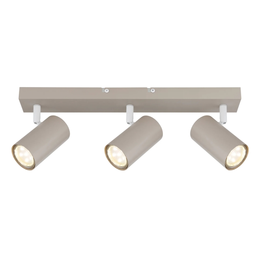 Globo - Σποτ φωτιστικό 3xGU10/35W/230V μπεζ