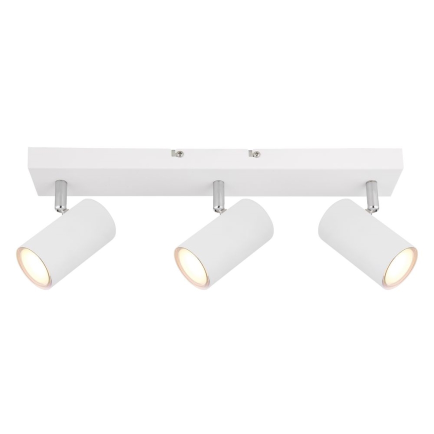 Globo - Φωτιστικό σποτ 3xGU10/35W/230V λευκό