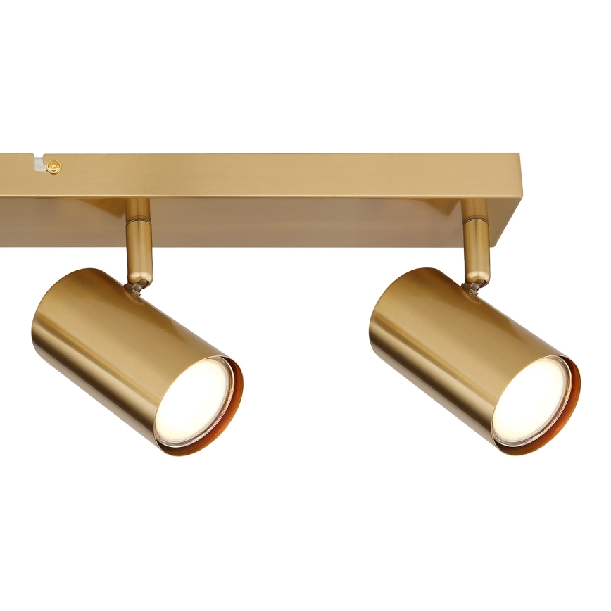 Globo - Φωτιστικό σποτ 4xGU10/35W/230V χρυσό