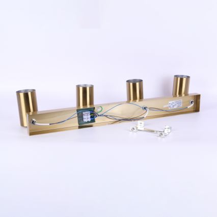 Globo - Φωτιστικό σποτ 4xGU10/35W/230V χρυσό