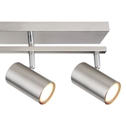 Globo - Φωτιστικό σποτ 5xGU10/35W/230V ματ χρώμιο