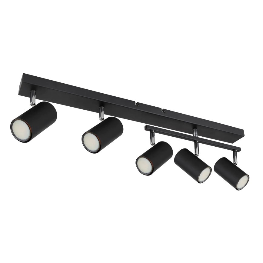 Globo - Φωτιστικό σποτ 5xGU10/35W/230V μαύρο