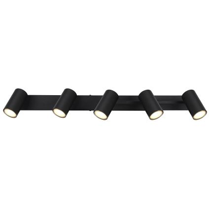 Globo - Φωτιστικό σποτ 5xGU10/35W/230V μαύρο