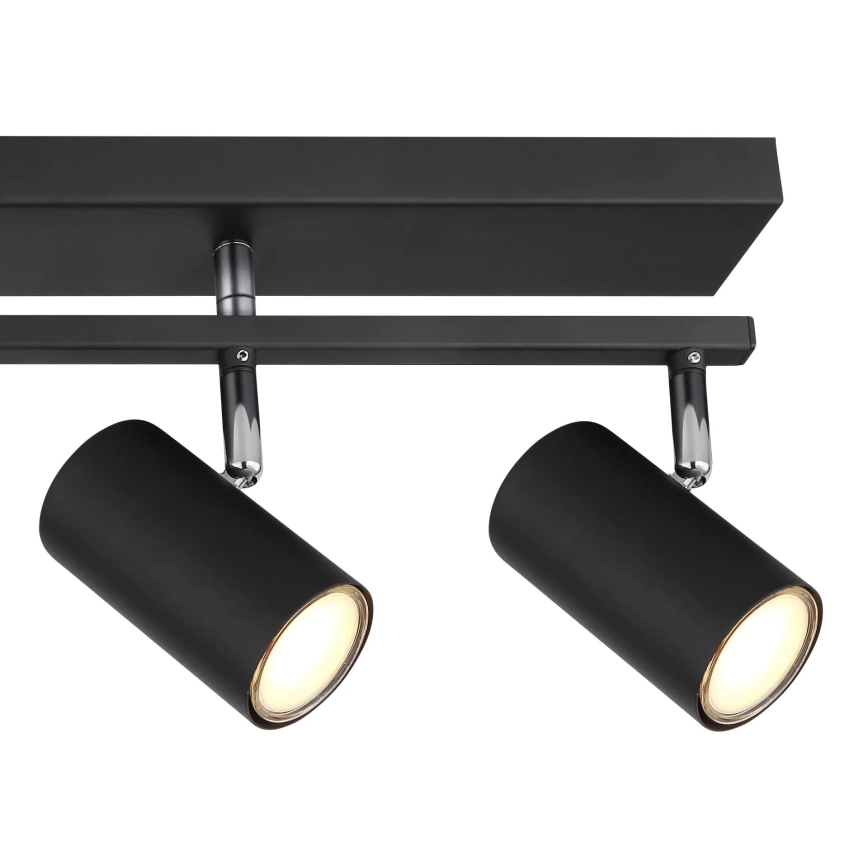 Globo - Φωτιστικό σποτ 5xGU10/35W/230V μαύρο