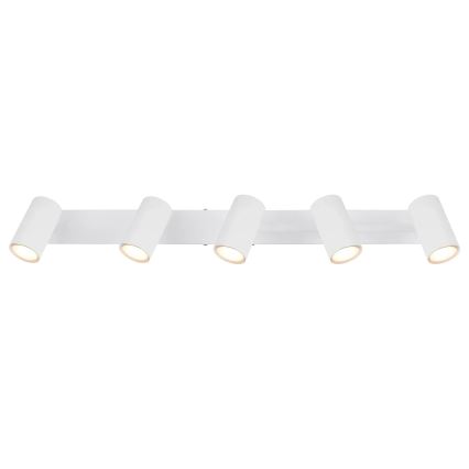 Globo - Φωτιστικό σποτ 5xGU10/35W/230V λευκό