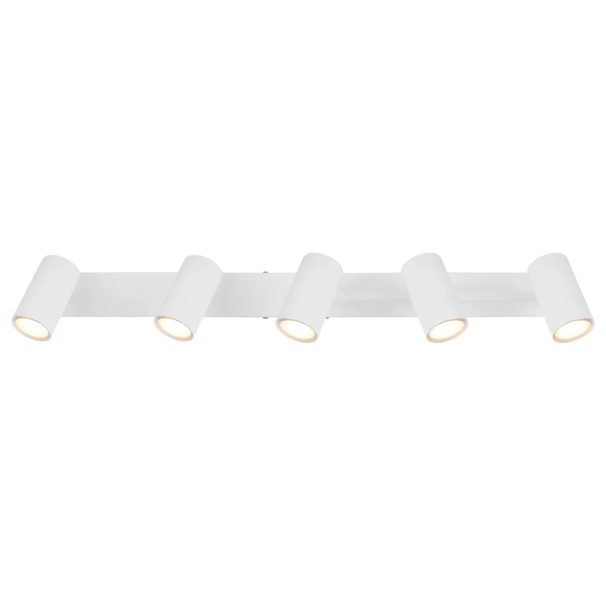 Globo - Φωτιστικό σποτ 5xGU10/35W/230V λευκό