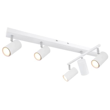 Globo - Φωτιστικό σποτ 5xGU10/35W/230V λευκό