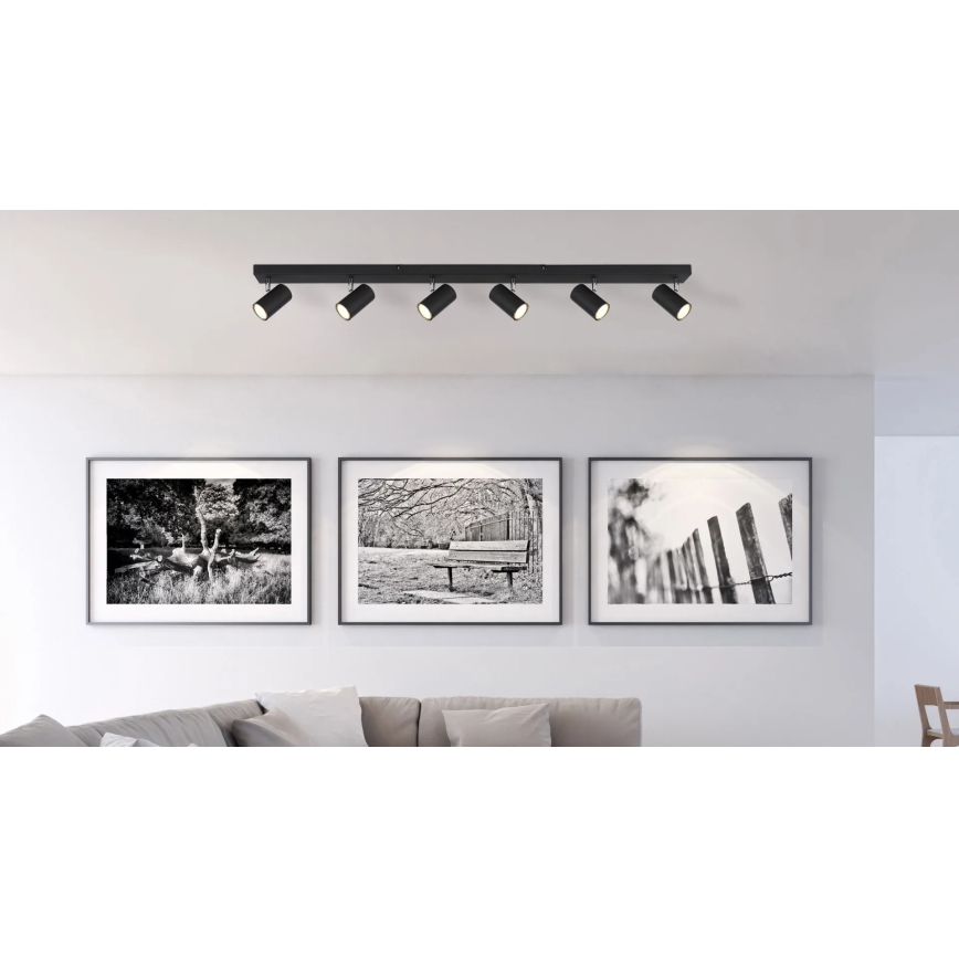 Globo - Φωτιστικό σποτ 6xGU10/35W/230V