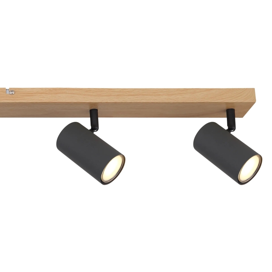 Globo - Φωτιστικό σποτ 6xGU10/35W/230V καφέ/μαύρο