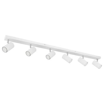 Globo - Φωτιστικό σποτ 6xGU10/35W/230V λευκό