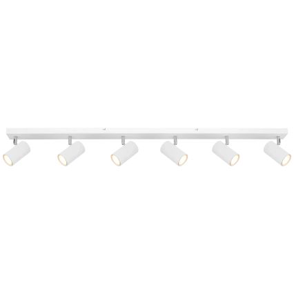 Globo - Φωτιστικό σποτ 6xGU10/35W/230V λευκό