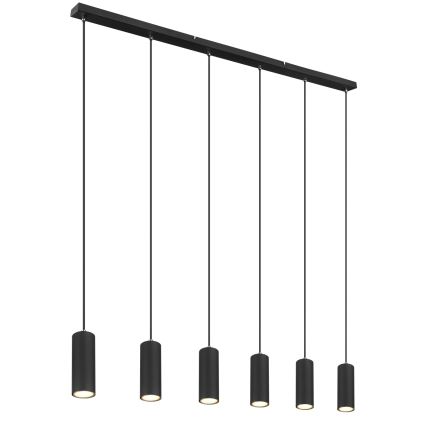Globo - Κρεμαστό φωτιστικό με καλώδιο 6xGU10/35W/230V