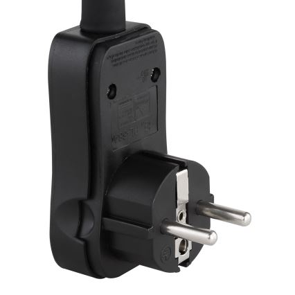 Globo - Επιτοίχιο φωτιστικό σποτ με βύσμα 1xGU10/35W/230V ματ χρώμιο