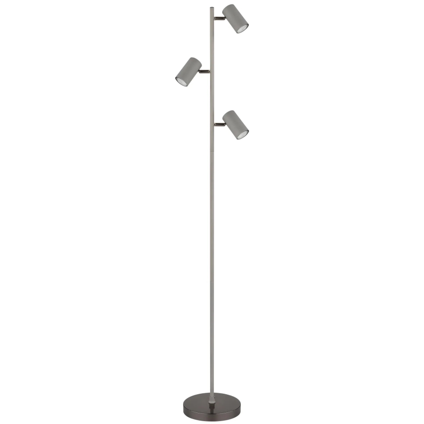 Globo - Επιδαπέδιο φωτιστικό 3xGU10/5W/230V γκρι