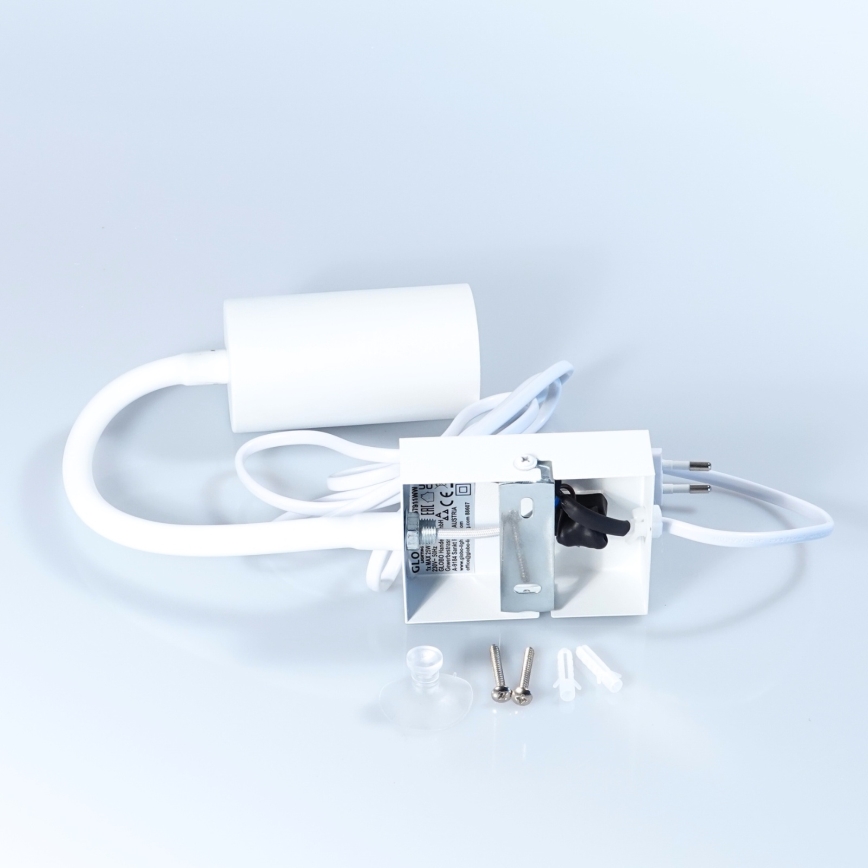 Globo - Ευέλικτο επιτοίχιο φωτιστικό 1xGU10/25W/230V λευκό