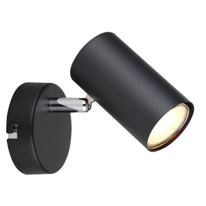 Globo - Σποτ τοίχου 1xGU10/25W/230V μαύρο