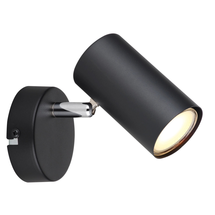 Globo - Σποτ τοίχου 1xGU10/25W/230V μαύρο