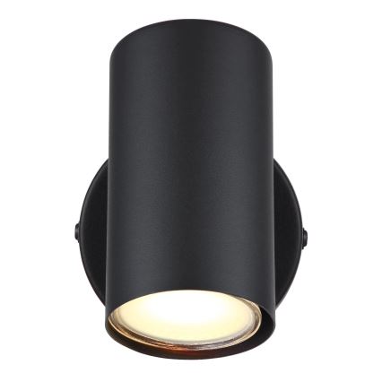 Globo - Σποτ τοίχου 1xGU10/25W/230V μαύρο