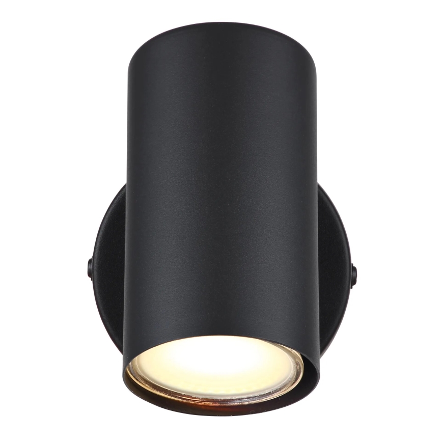 Globo - Σποτ τοίχου 1xGU10/25W/230V μαύρο