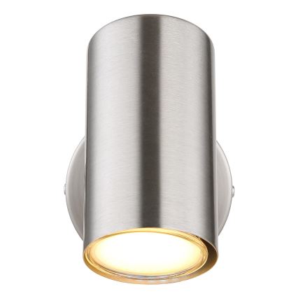 Globo - Σποτ τοίχου 1xGU10/25W/230V ματ χρώμιο