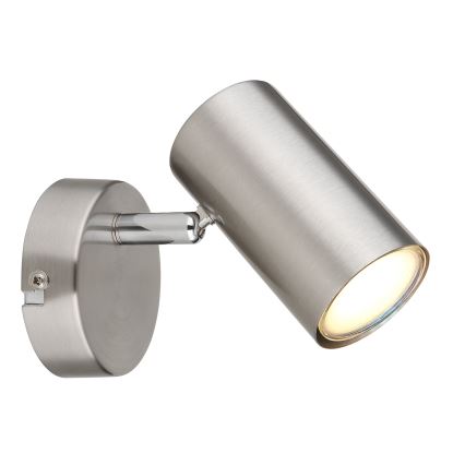 Globo - Σποτ τοίχου 1xGU10/25W/230V ματ χρώμιο