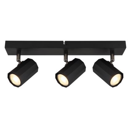 Globo - Φωτιστικό σποτ 3xGU10/25W/230V μαύρο