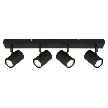 Globo - Φωτιστικό σποτ 4xGU10/25W/230V μαύρο