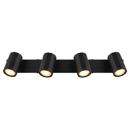 Globo - Φωτιστικό σποτ 4xGU10/25W/230V μαύρο