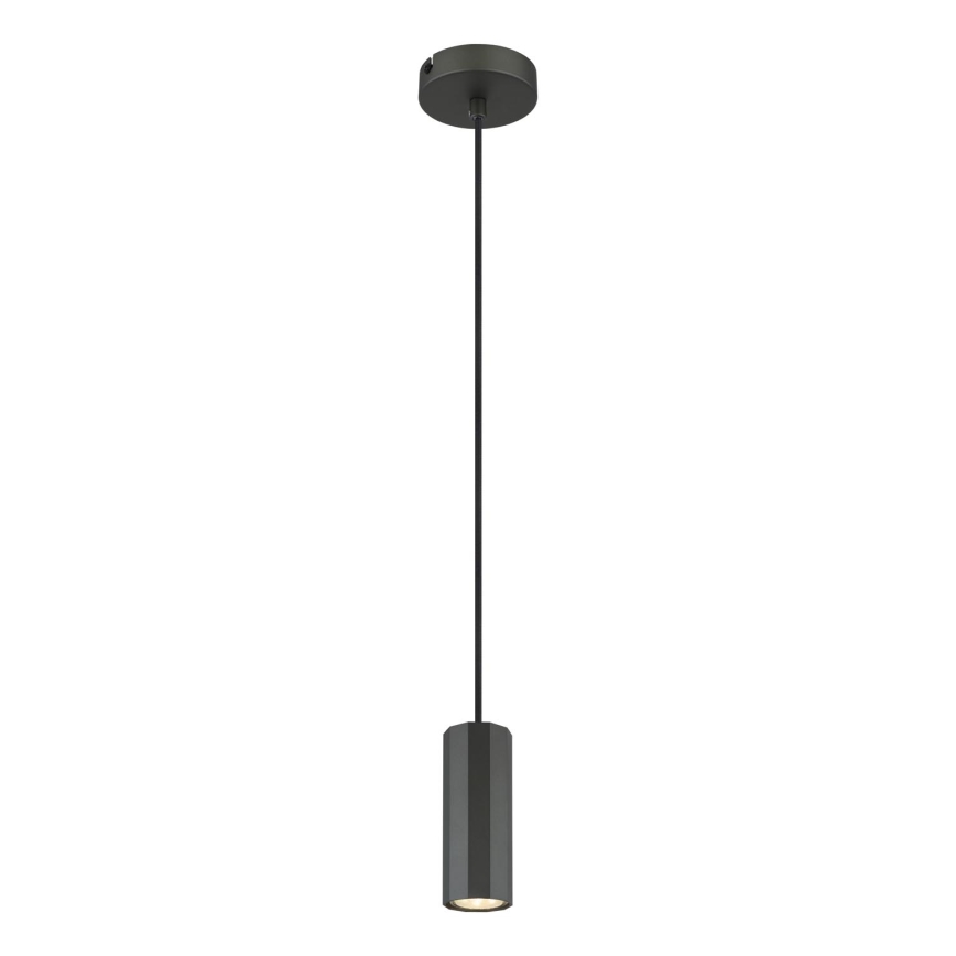 Globo - Κρεμαστό φωτιστικό οροφής 1xGU10/25W/230V μαύρο