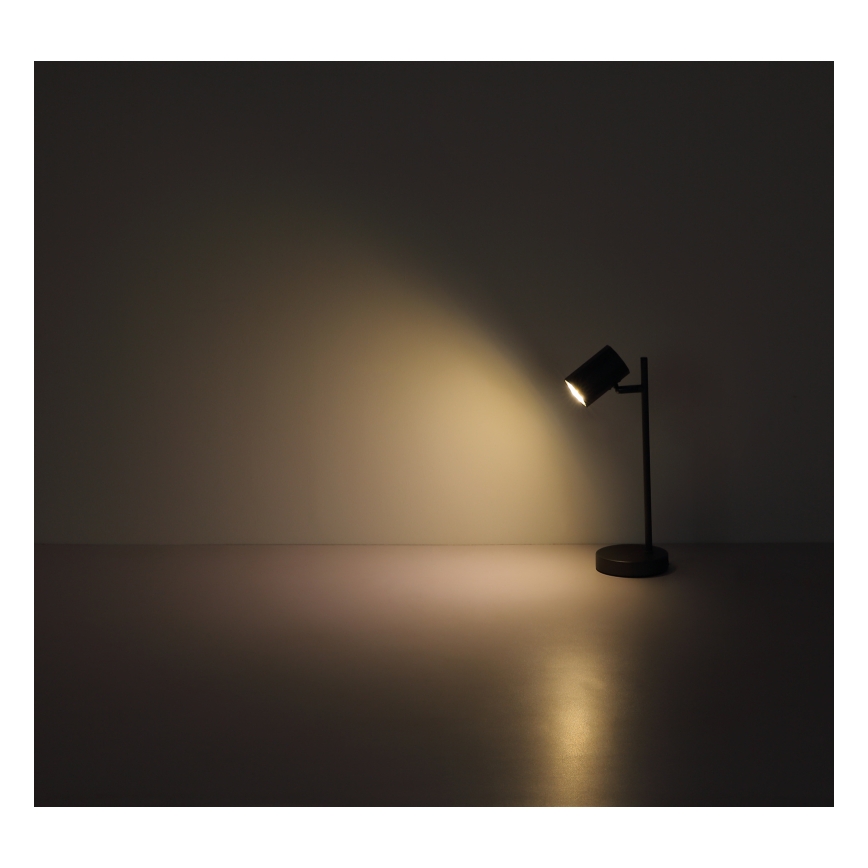 Globo - Κρεμαστό φωτιστικό οροφής 1xGU10/25W/230V μαύρο