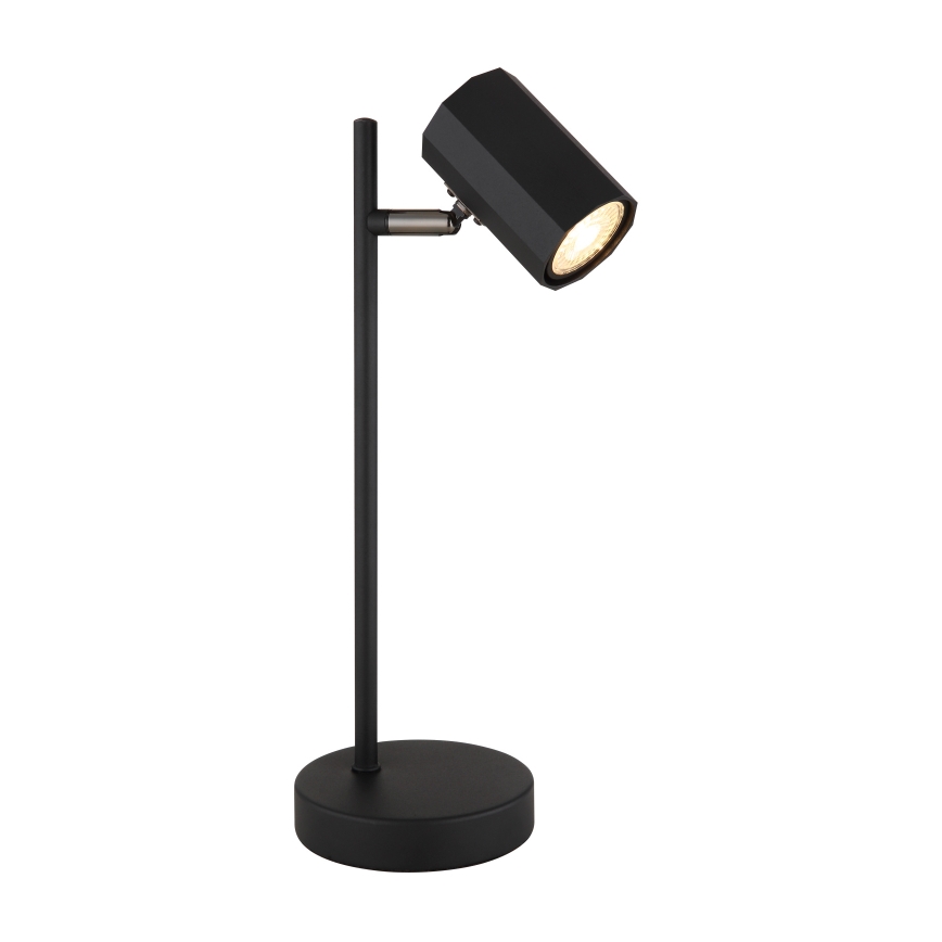 Globo - Eπιτραπέζιο φωτιστικό 1xGU10/5W/230V μαύρο