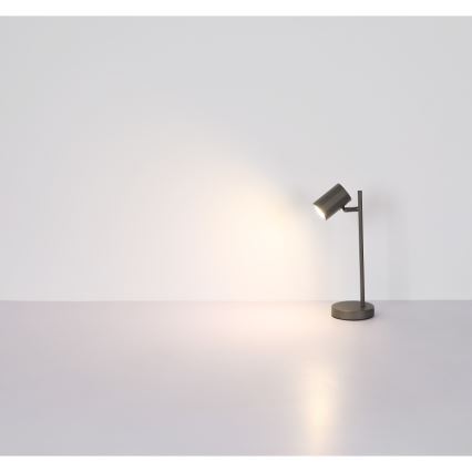 Globo - Eπιτραπέζιο φωτιστικό 1xGU10/5W/230V μαύρο