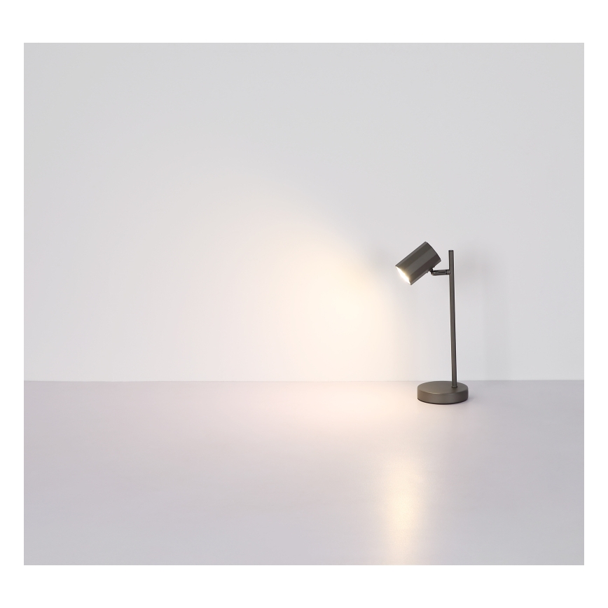 Globo - Eπιτραπέζιο φωτιστικό 1xGU10/5W/230V μαύρο