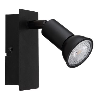 Globo - Προβολέας τοίχου 1xGU10/35W/230V μαύρο