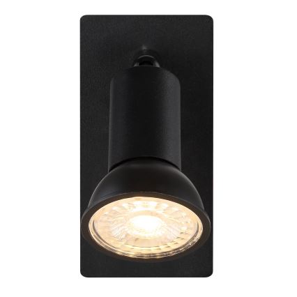Globo - Προβολέας τοίχου 1xGU10/35W/230V μαύρο