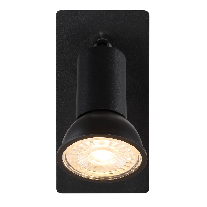 Globo - Προβολέας τοίχου 1xGU10/35W/230V μαύρο