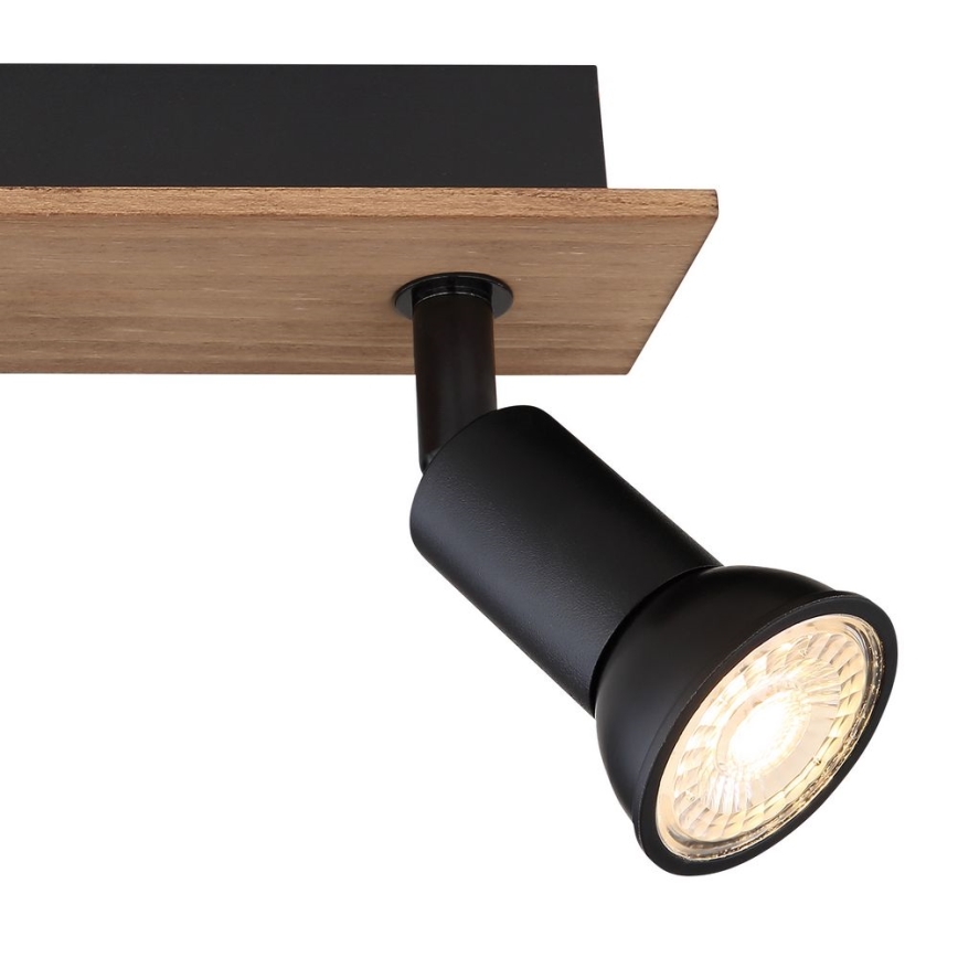 Globo - Φωτιστικό σποτ 3xGU10/35W/230V ξύλο/μέταλλο