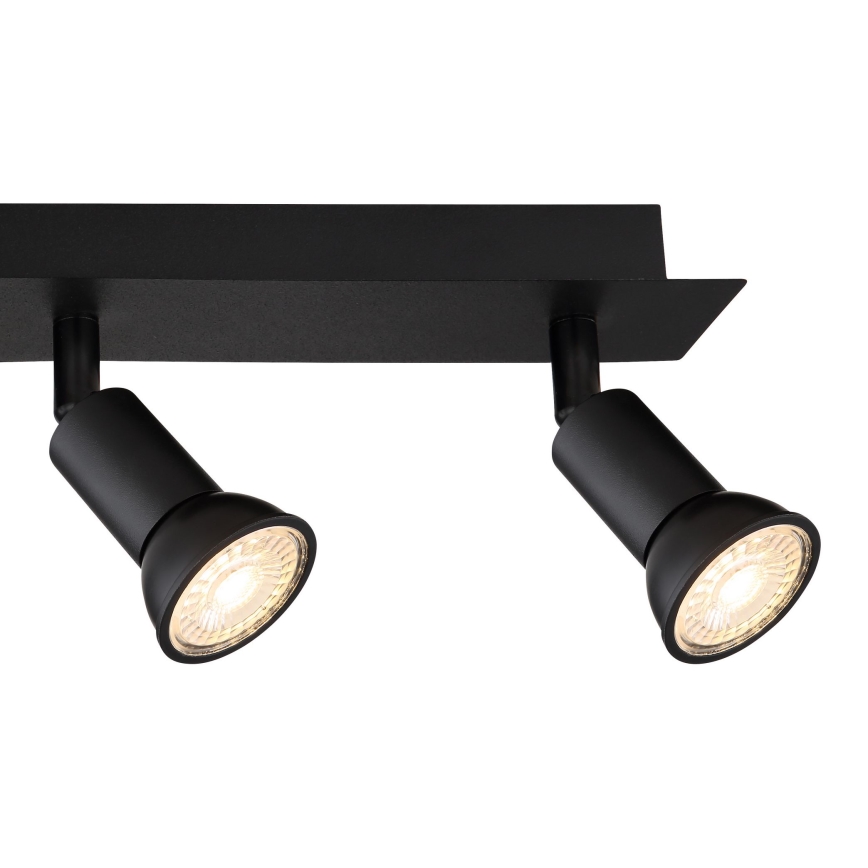 Globo - Φωτιστικό σποτ 4xGU10/35W/230V μαύρο