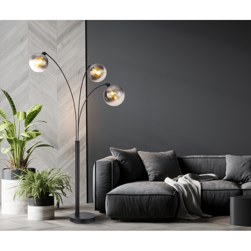 Globo - Επιδαπέδιο φωτιστικό 3xE27/60W/230V
