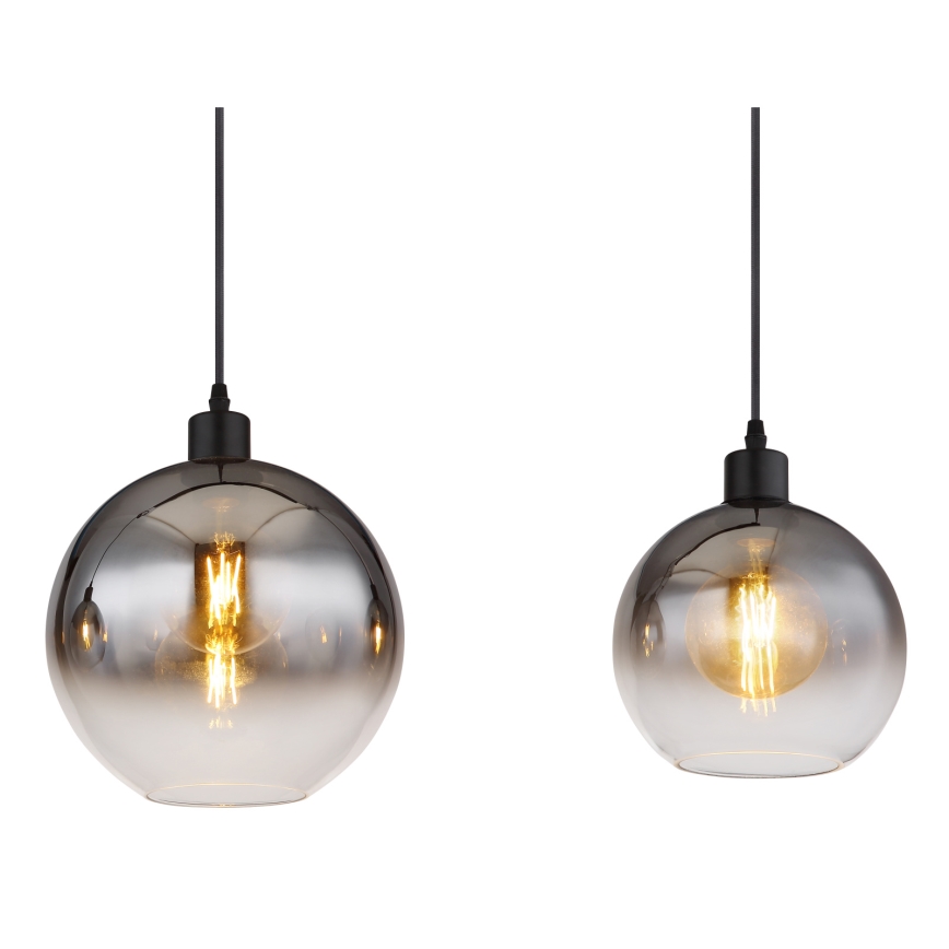 Globo - Κρεμαστό φωτιστικό με καλώδιο 3xE27/60W/230V