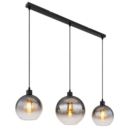 Globo - Κρεμαστό φωτιστικό με καλώδιο 3xE27/60W/230V