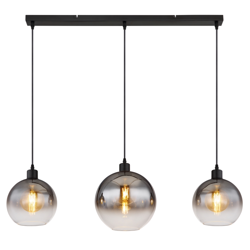 Globo - Κρεμαστό φωτιστικό με καλώδιο 3xE27/60W/230V