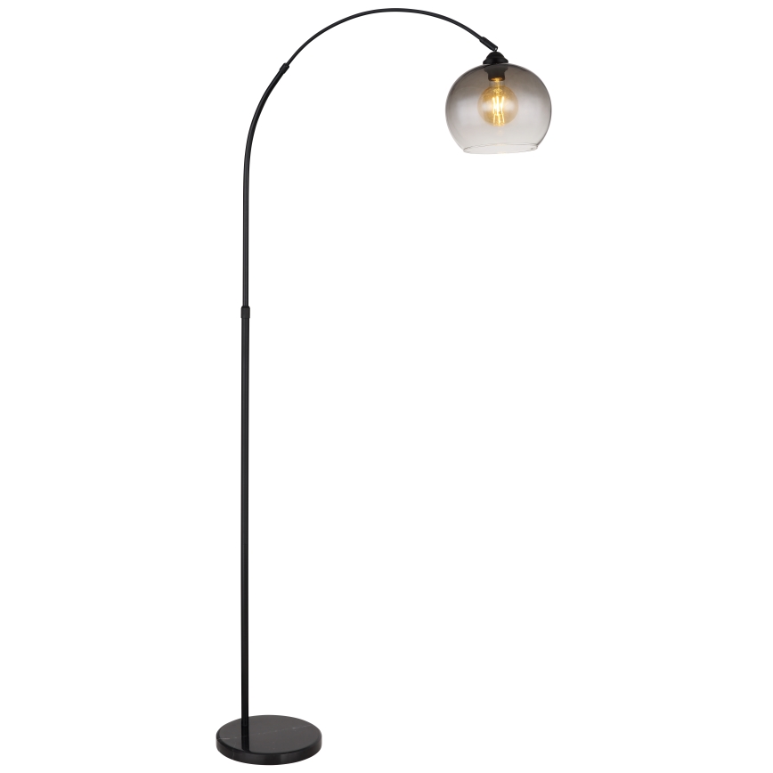 Globo - Επιδαπέδιο φωτιστικό 1xE27/60W/230V μαύρο