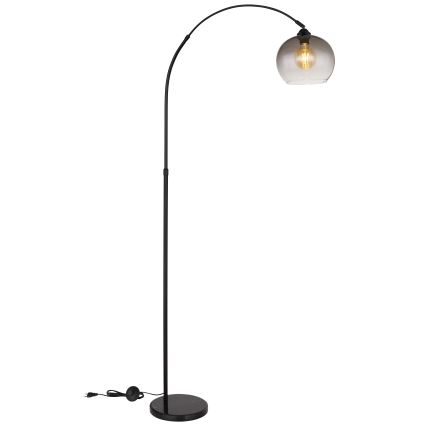 Globo - Επιδαπέδιο φωτιστικό 1xE27/60W/230V μαύρο