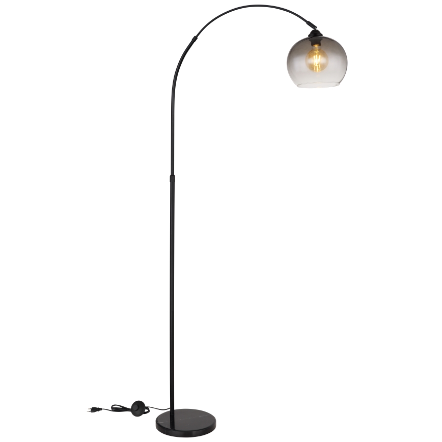 Globo - Επιδαπέδιο φωτιστικό 1xE27/60W/230V μαύρο