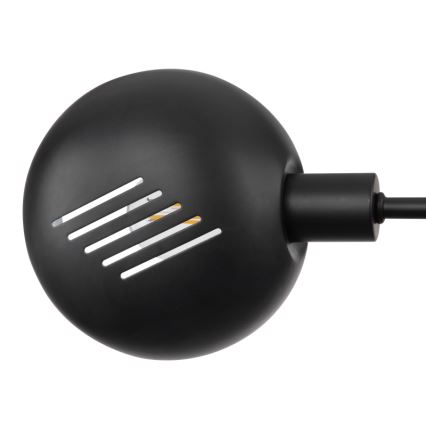 Globo - Επιδαπέδιο φωτιστικό 5xE14/40W/230V μαύρο